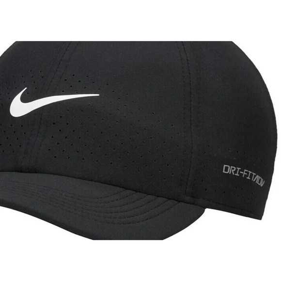 Nike Dri FIT ADV Club Cap Unstructured Tennis Hat Black Size M/L FB5598 010 NWT - Picture 4 of 4